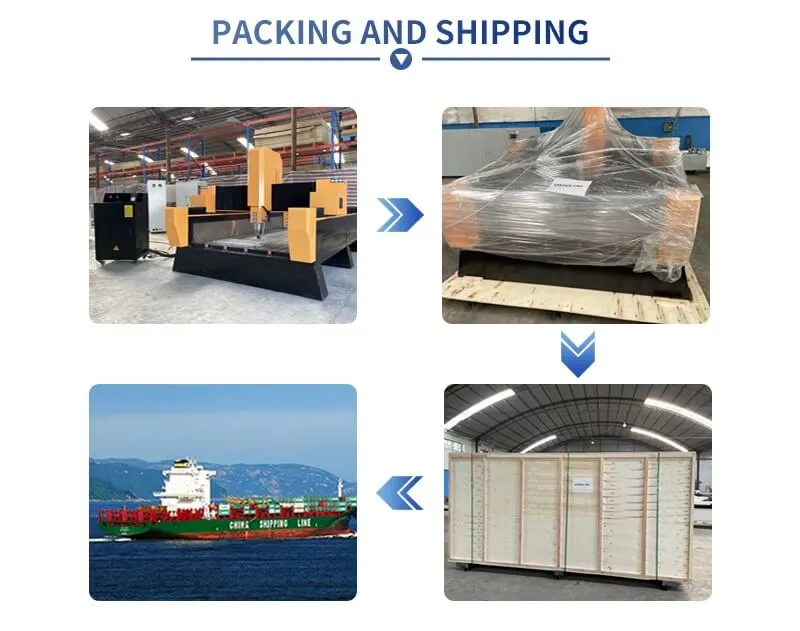 Packing Loading Stone Letter Cutting Machine For Marble Granite Packing Loading Stone Letter Cutting Machine For Marble Granite