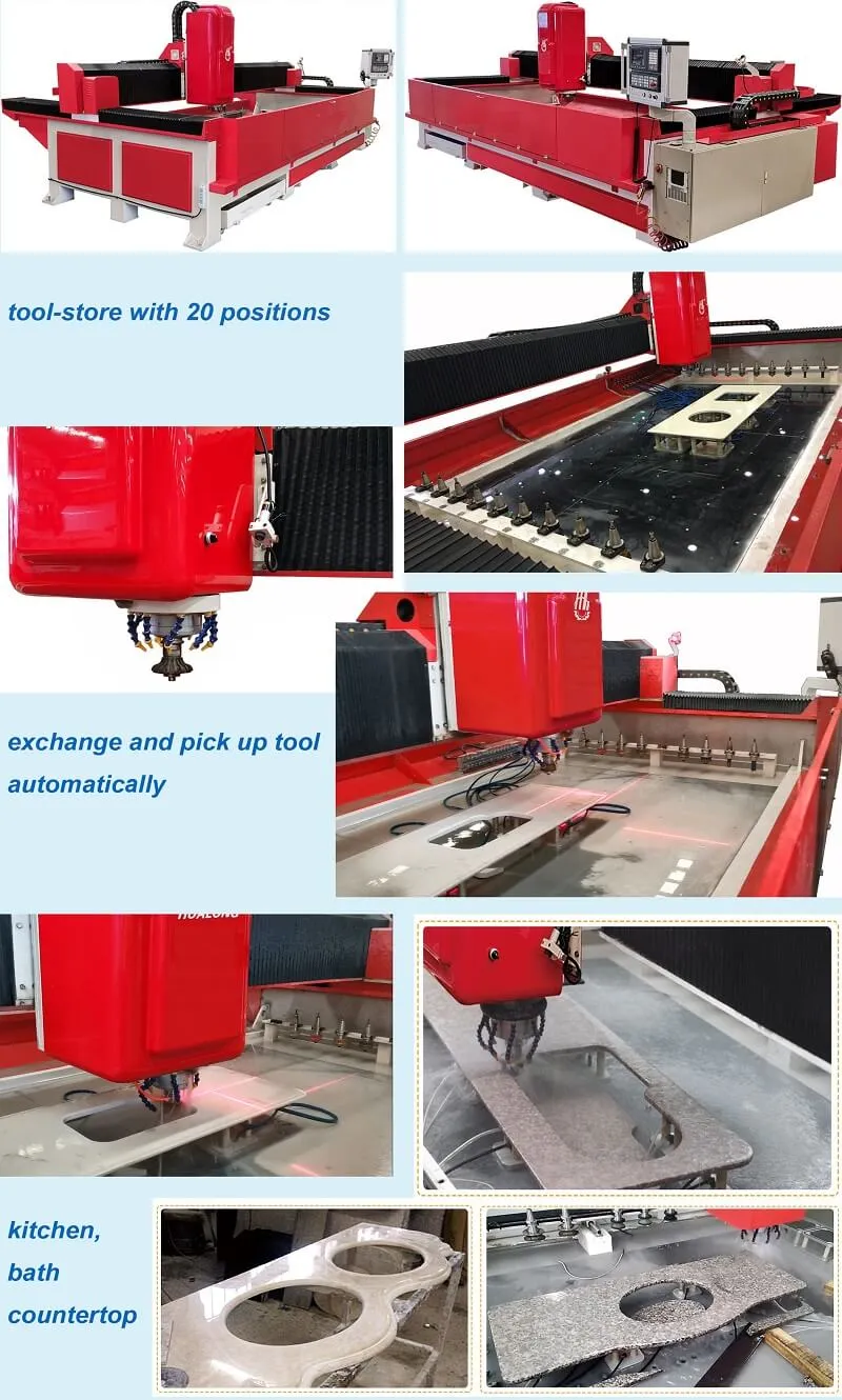 Features of CNC Stone Router Machine For Countertop Sink Features of CNC Stone Router Machine For Countertop Sink