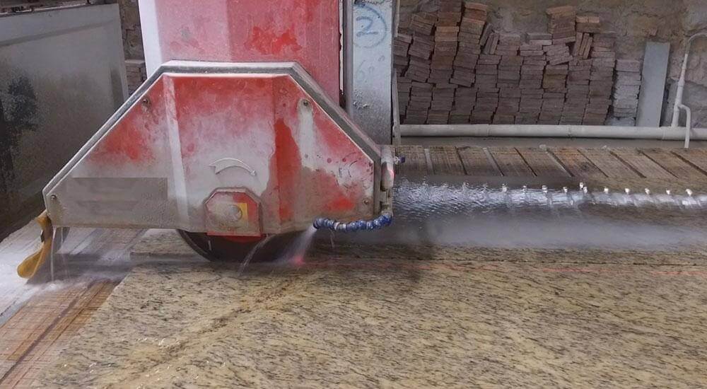 Automatic Bridge Saw Cutting Details