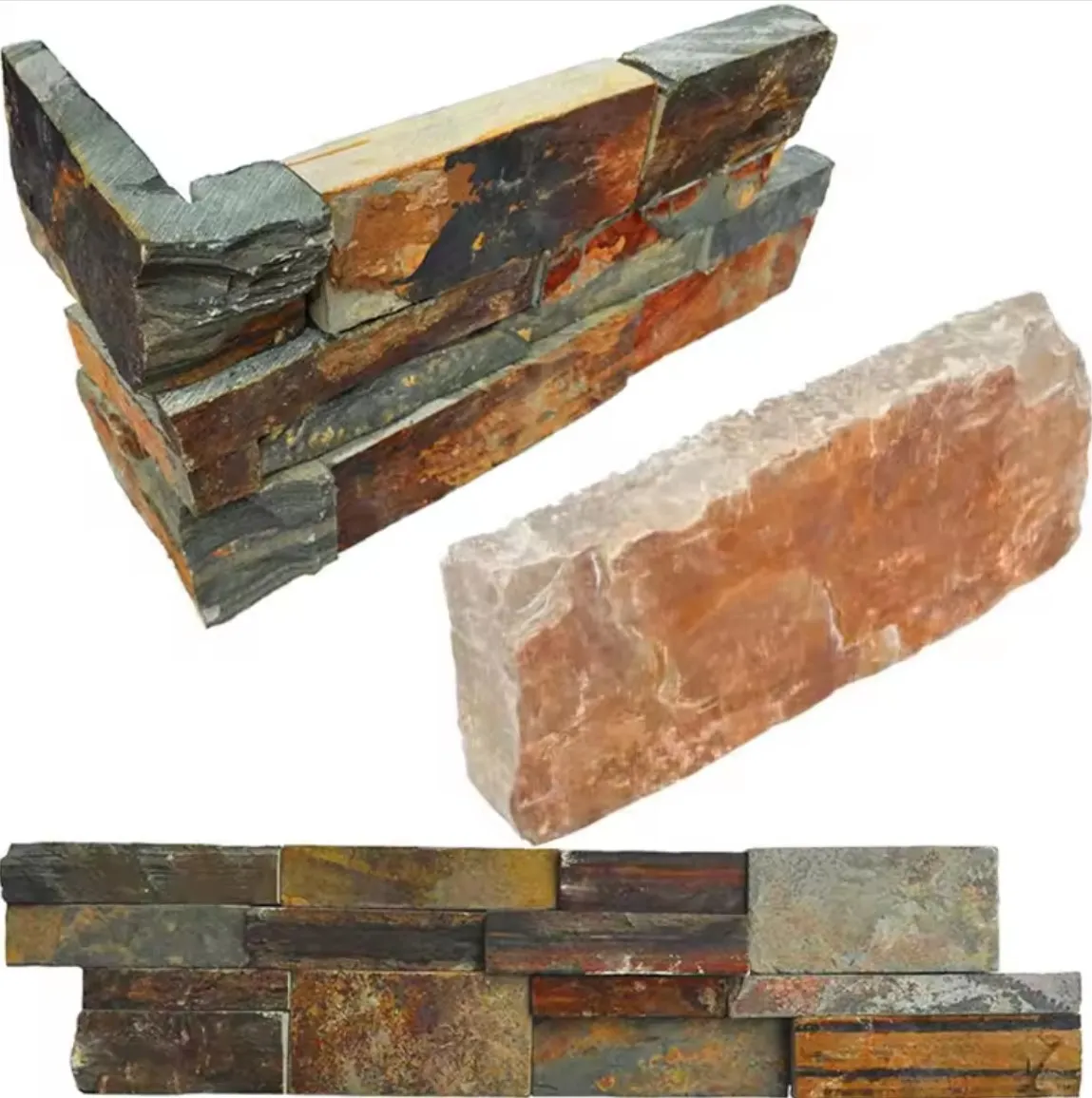 Wall Culture Stone cut by veneer splitting machine